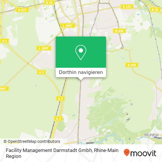 Facility Management Darmstadt Gmbh Karte