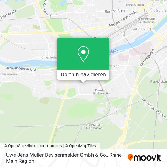 Uwe Jens Müller Devisenmakler Gmbh & Co. Karte