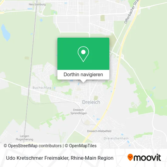 Udo Kretschmer Freimakler Karte