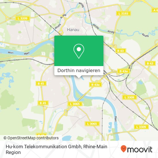 Hu-kom Telekommunikation Gmbh Karte