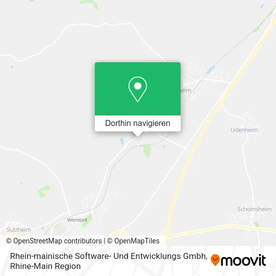 Rhein-mainische Software- Und Entwicklungs Gmbh Karte