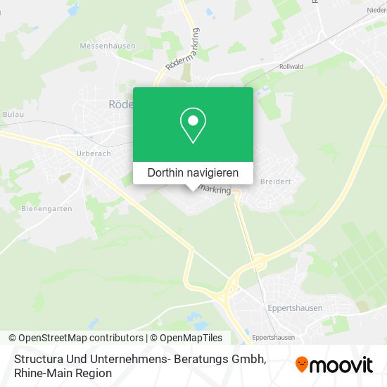 Structura Und Unternehmens- Beratungs Gmbh Karte