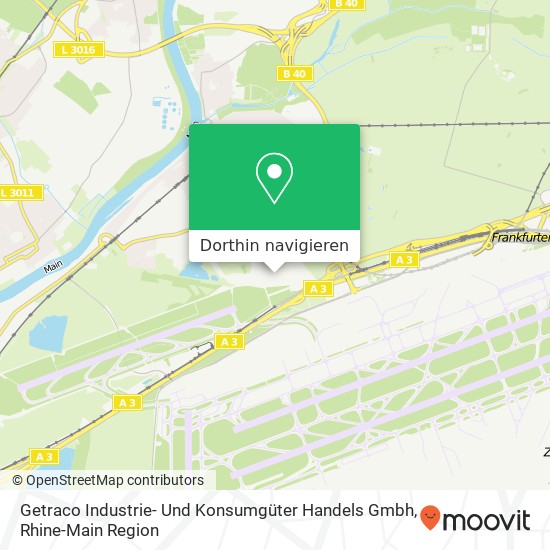 Getraco Industrie- Und Konsumgüter Handels Gmbh Karte