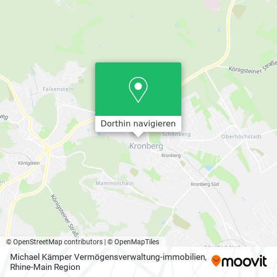 Michael Kämper Vermögensverwaltung-immobilien Karte