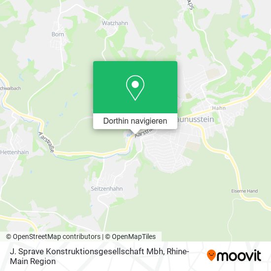J. Sprave Konstruktionsgesellschaft Mbh Karte