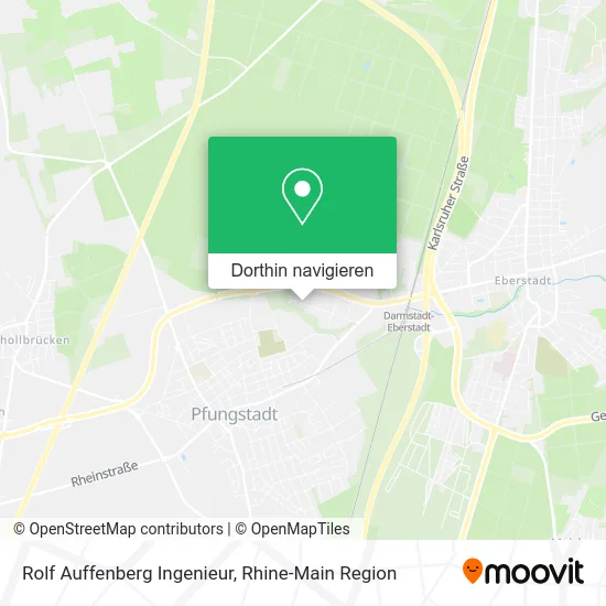 Rolf Auffenberg Ingenieur Karte