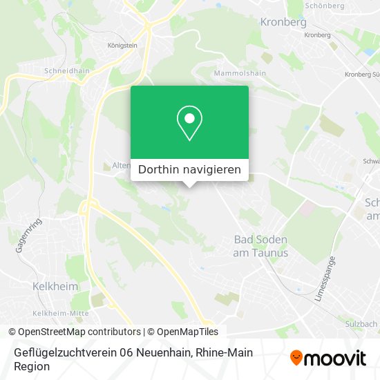 Geflügelzuchtverein 06 Neuenhain Karte