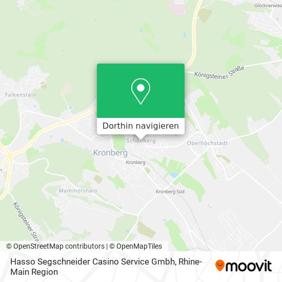 Hasso Segschneider Casino Service Gmbh Karte