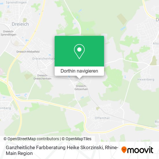 Ganzheitliche Farbberatung Heike Skorzinski Karte