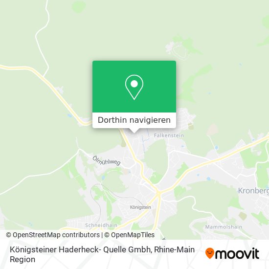 Königsteiner Haderheck- Quelle Gmbh Karte