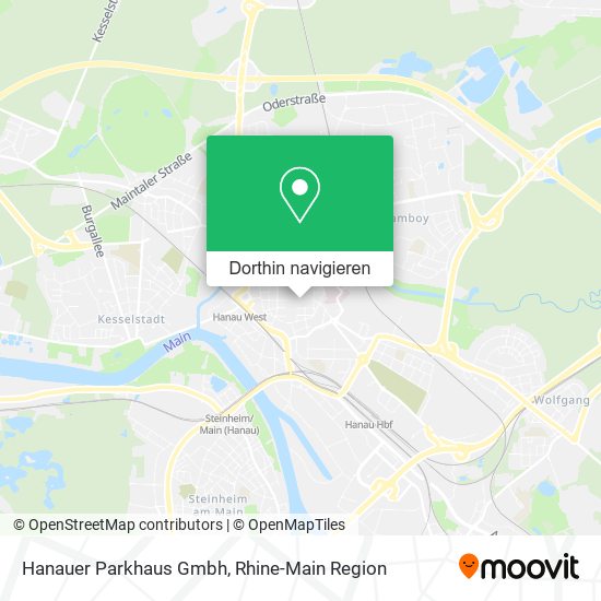 Hanauer Parkhaus Gmbh Karte
