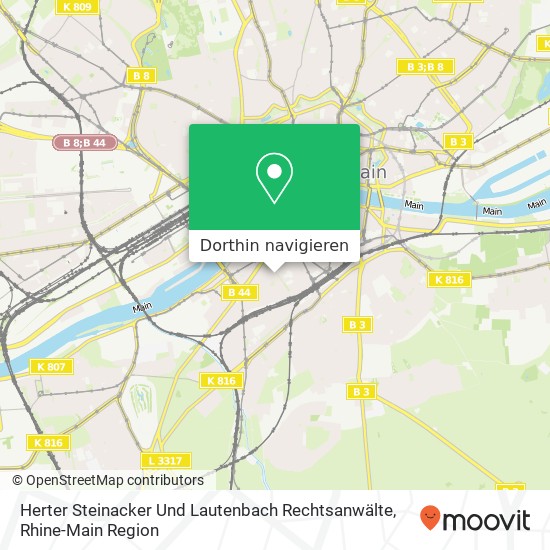 Herter Steinacker Und Lautenbach Rechtsanwälte Karte
