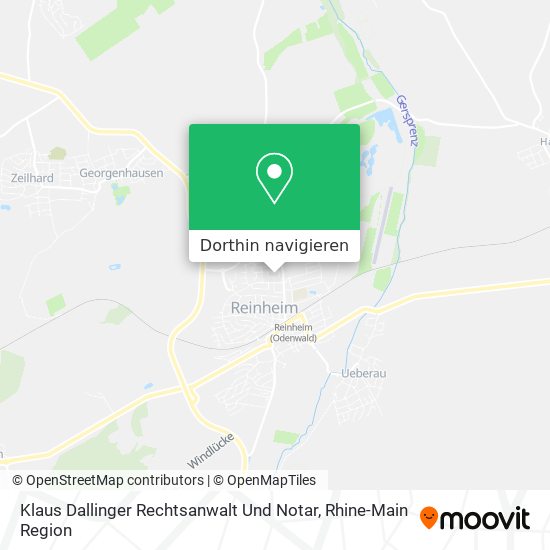 Klaus Dallinger Rechtsanwalt Und Notar Karte