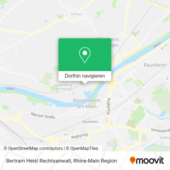 Bertram Heisl Rechtsanwalt Karte