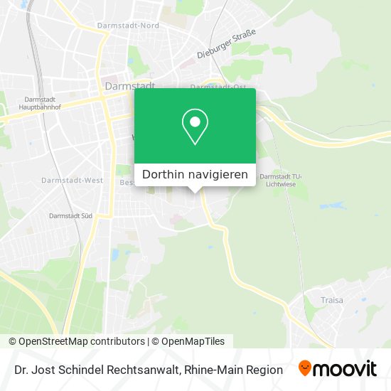 Dr. Jost Schindel Rechtsanwalt Karte