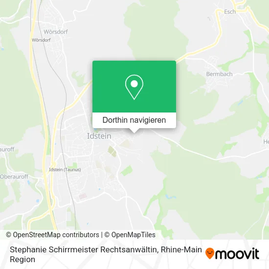 Stephanie Schirrmeister Rechtsanwältin Karte