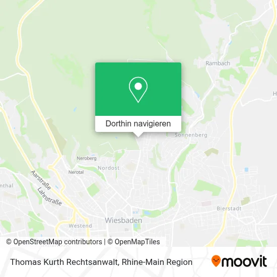 Thomas Kurth Rechtsanwalt Karte