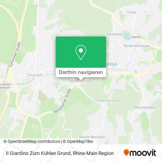 Il Giardino Zum Kühlen Grund Karte
