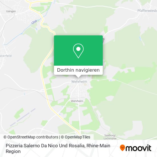 Pizzeria Salerno Da Nico Und Rosalia Karte