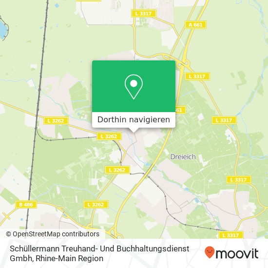 Schüllermann Treuhand- Und Buchhaltungsdienst Gmbh Karte