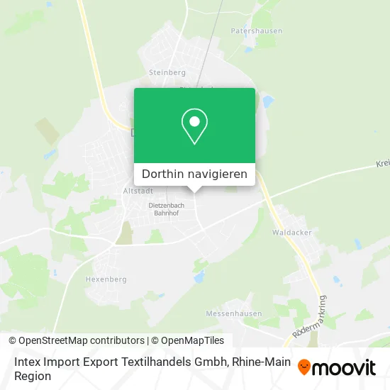 Intex Import Export Textilhandels Gmbh Karte