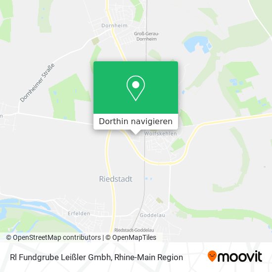 Rl Fundgrube Leißler Gmbh Karte
