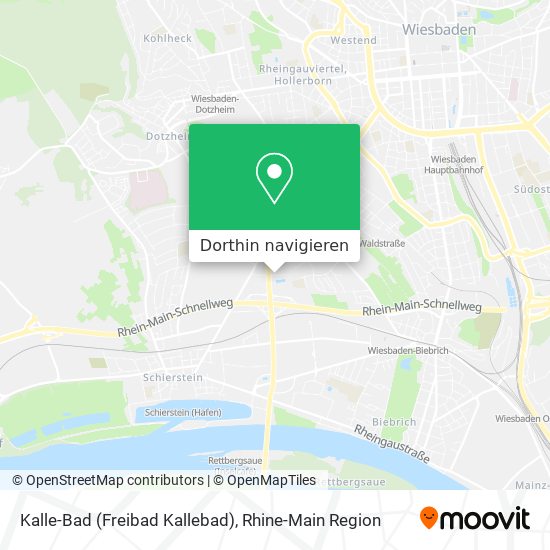 Kalle-Bad (Freibad Kallebad) Karte