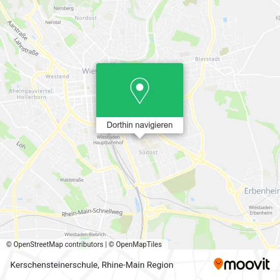 Kerschensteinerschule Karte