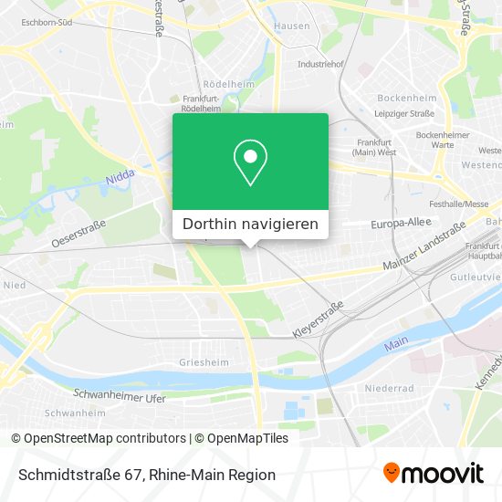 Schmidtstraße 67 Karte