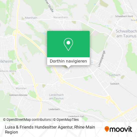 Luisa & Friends Hundesitter Agentur Karte