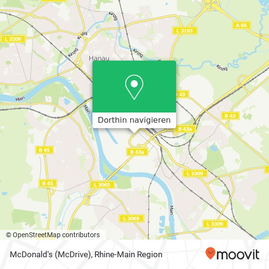 McDonald's (McDrive) Karte