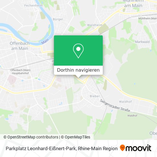 Parkplatz Leonhard-Eißnert-Park Karte