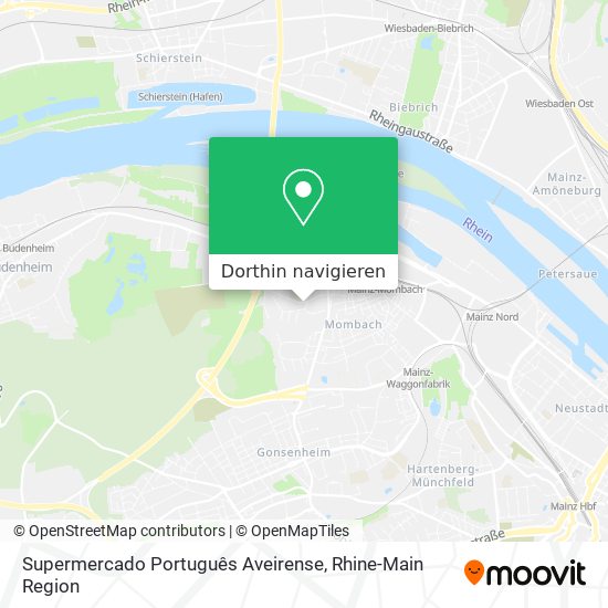 Supermercado Português Aveirense Karte