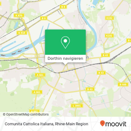 Comunita Cattolica Italiana Karte