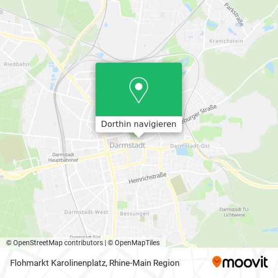 Flohmarkt Karolinenplatz Karte