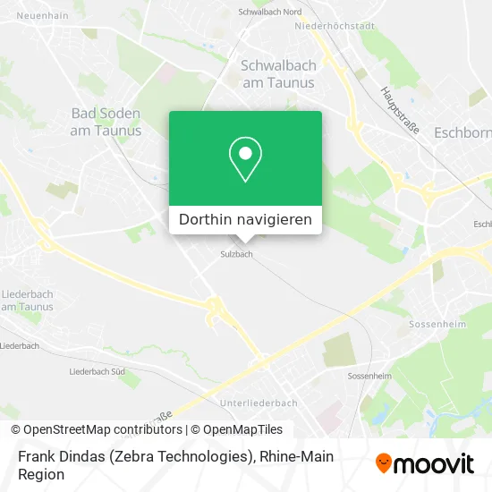 Frank Dindas (Zebra Technologies) Karte