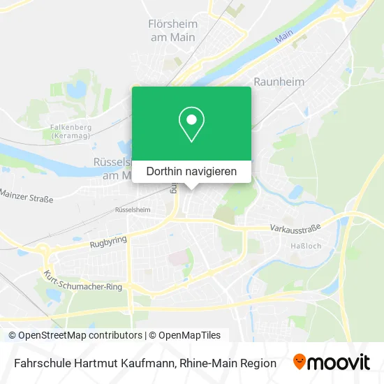 Fahrschule Hartmut Kaufmann Karte