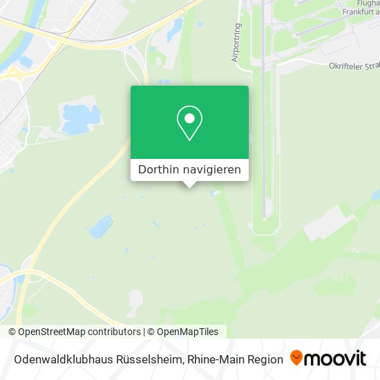 Odenwaldklubhaus Rüsselsheim Karte
