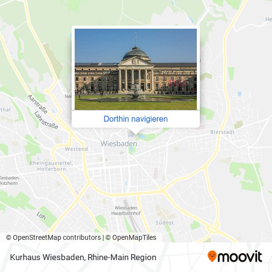 Kurhaus Wiesbaden Karte