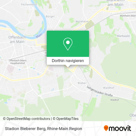 Stadion Bieberer Berg Karte