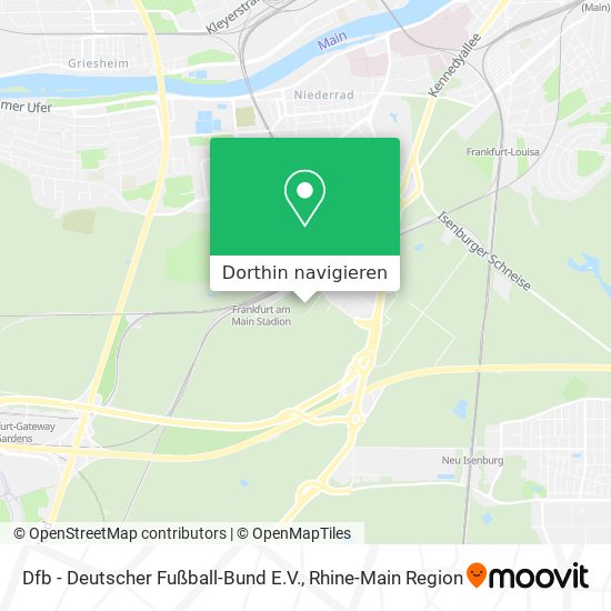 Dfb - Deutscher Fußball-Bund E.V. Karte