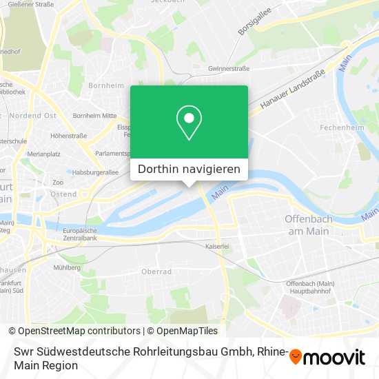 Swr Südwestdeutsche Rohrleitungsbau Gmbh Karte