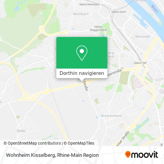 Wohnheim Kisselberg Karte
