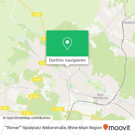 ""Römer""-Spielplatz Weberstraße Karte