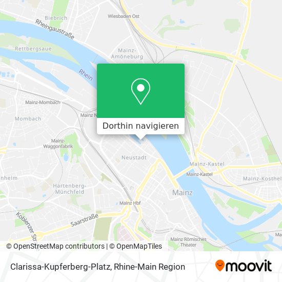 Clarissa-Kupferberg-Platz Karte