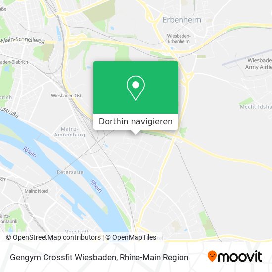 Gengym Crossfit Wiesbaden Karte