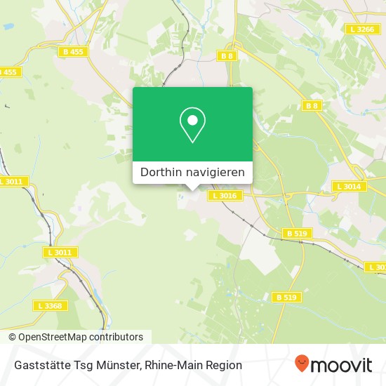 Gaststätte Tsg Münster Karte