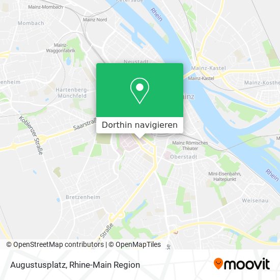 Augustusplatz Karte