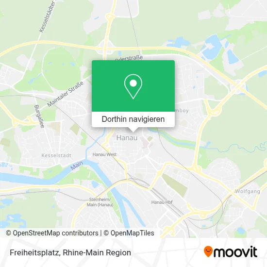 Freiheitsplatz Karte