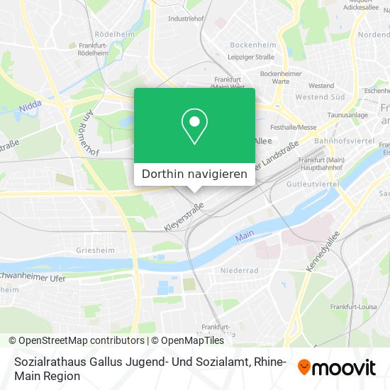 Sozialrathaus Gallus Jugend- Und Sozialamt Karte